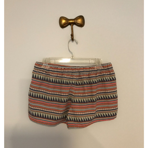 Patagonia Women's Barely Baggies Shorts in Belay Stripe: Desert Sage - Size Med - Picture 3 of 11